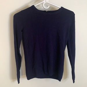 Premise Studio Navy Blue Long Sleeve Sweater Size XS